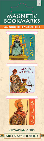 CHartini Poli Greek Mythology 1 Simple Bookmarks 3pcs