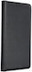 Forcell Smart Buchen Sie Synthetisches Leder Schwarz (Vivo Y21s / Y33s)