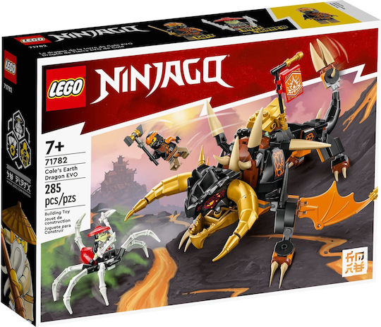 LEGO Ninjago Dragonul de Pământ al lui Cole EVO pentru 7+ Ani