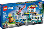 Lego -Stadt Emergency Vehicles HQ für 6+ Jahre