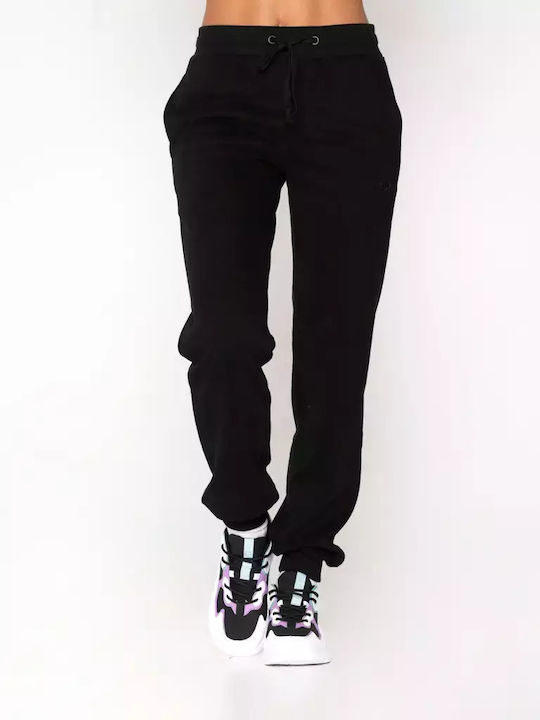 FILA Stacy Pantaloni de Trening cu elastic Negru