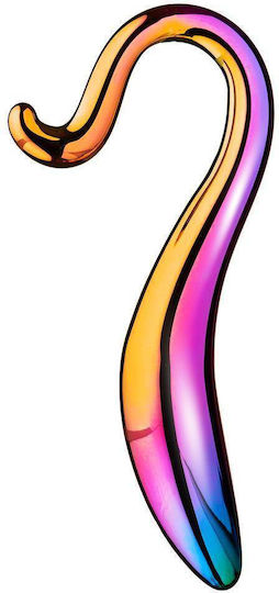 Dream Toys Elegant Curved Glamour Glass Γυάλινο Dildo 18cm