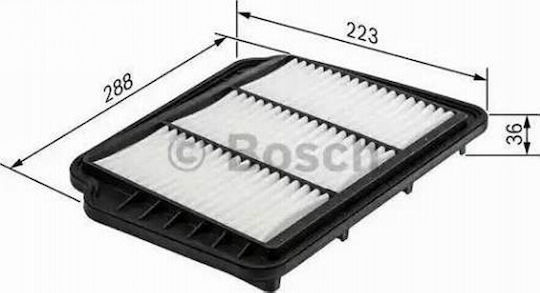 Bosch Filtru de Aer Auto pentru Chevrolet Lacetti / Nubira Daewoo Nexia / Nubira
