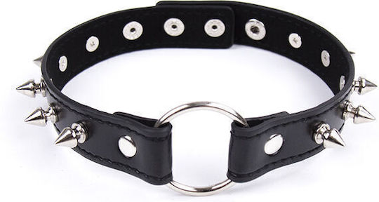Dream Love Ohmama Fetish Spikes Punk Collar Κολάρο σε Μαύρο Χρώμα