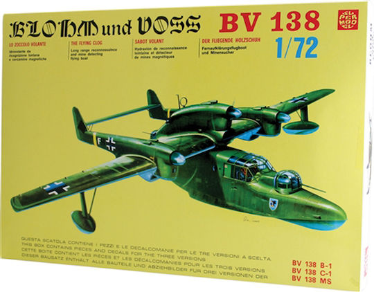 Italeri Φιγούρα Μοντελισμού Αεροπλάνο BV 138 Supermodel σε Κλίμακα 1:72