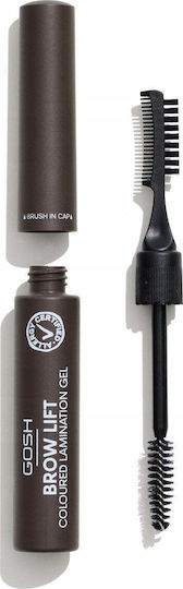 Gosh Mascara Brow Lift Pentru Sprâncene 002 Castaniu Închis 6ml