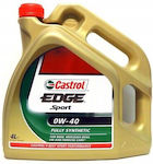 Castrol Συνθετικό Λάδι Αυτοκινήτου Edge Sport 0W-40 4lt