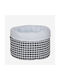 IRA Nursery Storage Basket Black