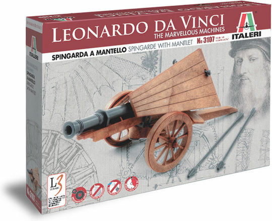Italeri Spingarda a Mantello Static Model 28cm