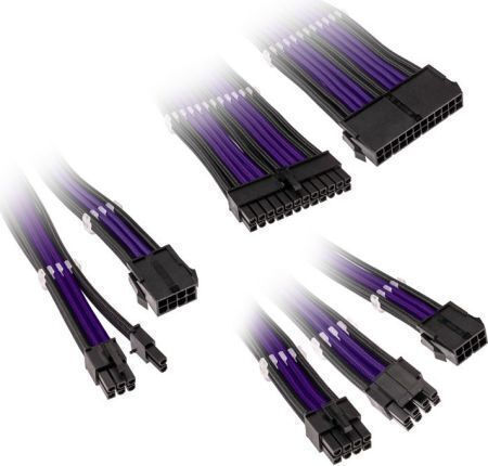 Kolink Core Adept Braided Cable Extension Kit Peripheral - Peripheral Cable Μωβ COREADEPT-EK-BTP
