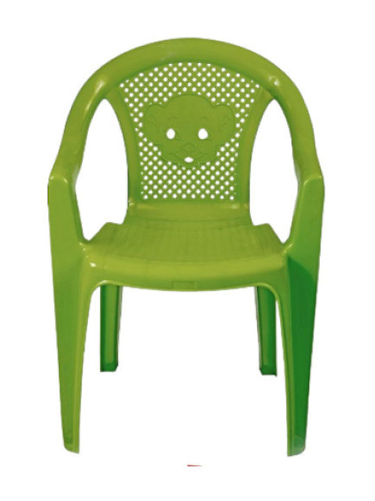 Παιδική Καρέκλα Με Μπράτσα Πράσινη 35x30x60εκ.