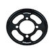 Cardinals Motorcycle Front Sprocket Guard Yamaha Crypton-X 135 Black