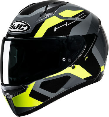 HJC C10 Tins Full Face Helmet with Sun Visor ECE 22.05 MC3H