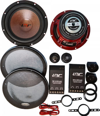 TRF Set Auto-Lautsprecher H WTC652 Autolautsprecher mit 100W RMS (2 Weg)