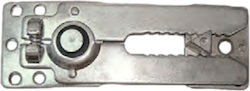 JGS S.A. Couch Steady Hardware Silver 15.5x5.5cm 6801-499