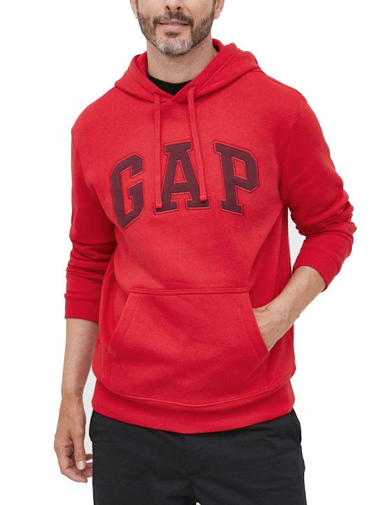 GAP Суитшърт с Качулка Червен