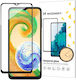 Wozinsky 9H Full Glue Full Face Tempered Glass Μαύρο (Galaxy A04s)
