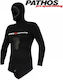 Pathos Οnyx Diving Jacket Shaved Inside with Chest Pad for Spearfishing Black 7mm E1431