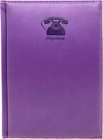 Innostat Thermo Phone Directory Purple 21x14cm