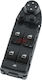 Mcar Car Window Switch for BMW E90 / E91 18pin Black