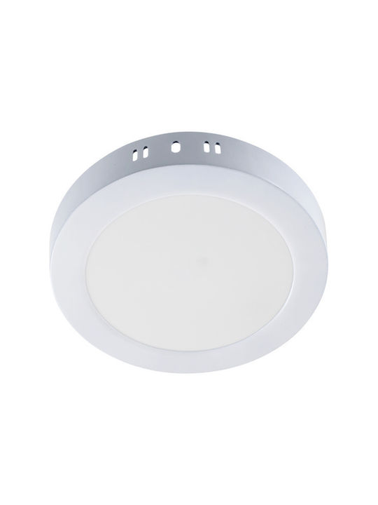Elmark Rund Draußen LED Panel 12W mit Warmes Weiß Licht 2700K