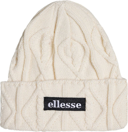 Daphne Beanie Γυναικείος Σκούφος Πλεκτός σε Λευκό χρώμα