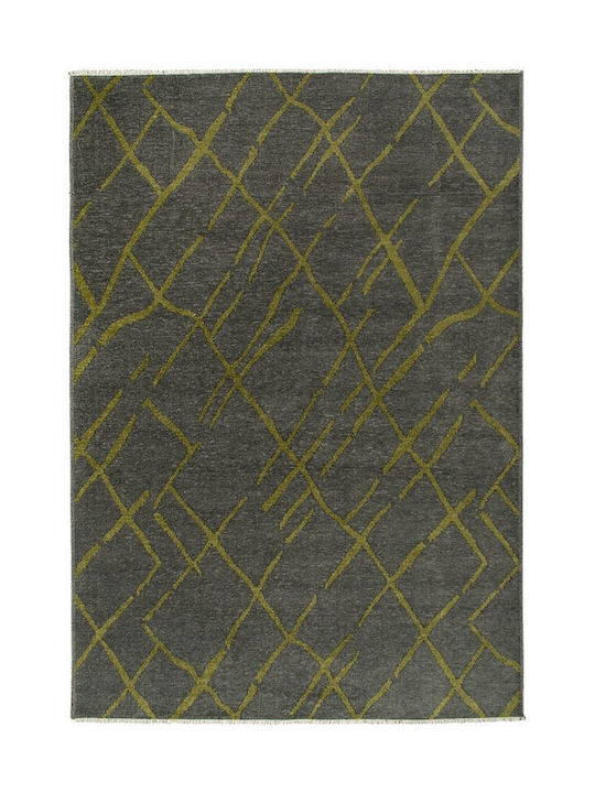 Koulis Carpets Kilim NV27 Anti-slip Rug Rectangular Brown
