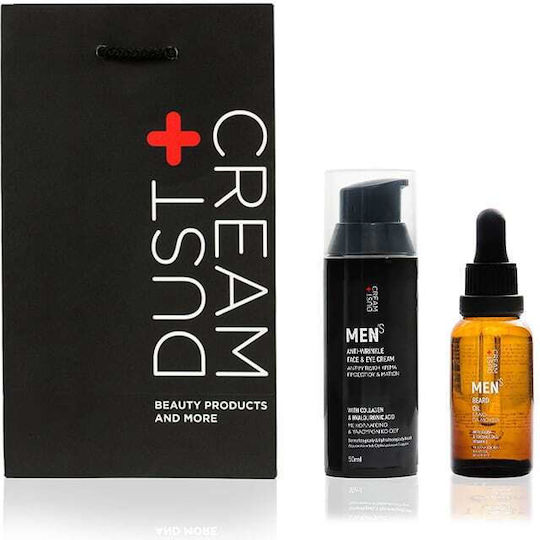Dust+Cream Men's Set Îngrijire pentru Anti-îmbătrânire