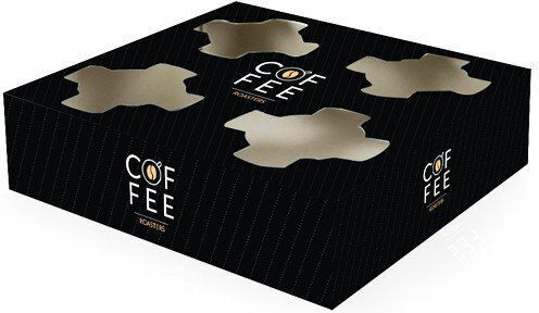 Set of 50 Coffee Cup Holders 4 Positions Coffee Roasters