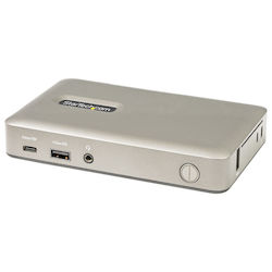 StarTech USB-C Docking Station cu DisplayPort 4K PD Ethernet Argint (DKM30CHDPDUE)
