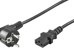 Scruffs & Tramps IEC C13 - Schuko Cable 5m Μαύρο 06.002.0006