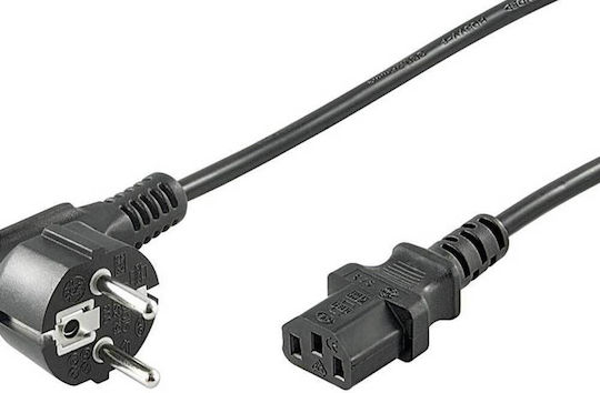 Scruffs & Tramps IEC C13 - Schuko Kabel 5m Schwarz (06.002.0006)