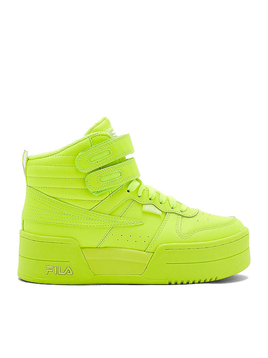 Fila Lifted Flatforms Sneakers Yellow