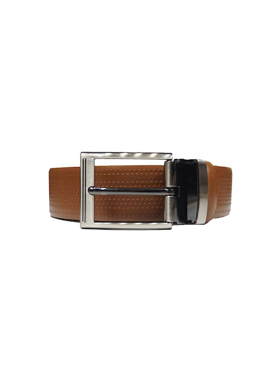 Bergman Men's Leather Belt Tabac Brown