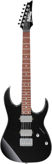 Ibanez GRG121SP-BKN Electric Guitar Stratocaster with HH Pickup Configuration Black Night