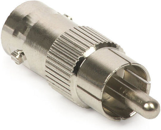 Tele Μετατροπέας RCA male σε BNC female 1τμχ AA-007