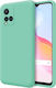Silky Soft Touch Back Cover Σιλικόνης Τιρκουάζ (Vivo Y21 / Y21s / Y33s)
