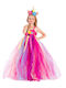 Costum de Carnaval pentru Copii Pinky Unicorn