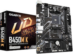 Gigabyte B450M K (rev. 1.0) Motherboard Micro ATX με AMD AM4 Socket