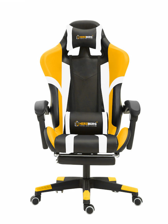 Herzberg HG-8083 Καρέκλα Gaming Δερματίνης με Υ...