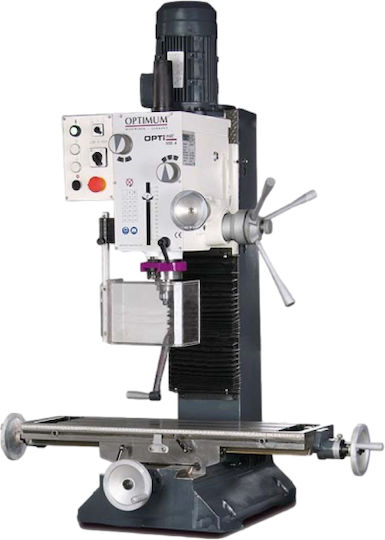 Optimum Пробиване & MIlling машина MB 4 с Мощност 1.1кВт