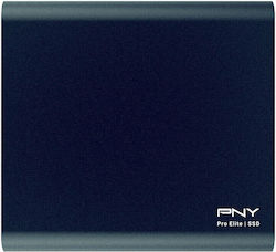 PNY Pro Elite USB 3.2 Εξωτερικός SSD 250GB 2.5" Μπλε