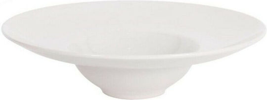 La Mediterranea Bari Farfurie pentru paste Ceramică Alb cu Diametru 25cm