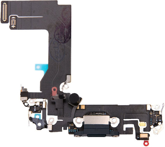 Kabel mit Anschluss zum Aufladen in Schwarz Farbe für iPhone 13 mini