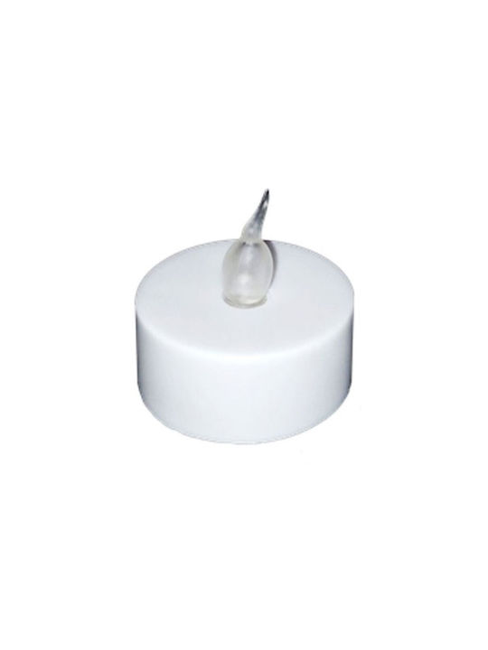 Ready Lustră Decorativă Lumânăriță Alb 24buc