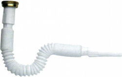 Bonomini Plastic White Sink Siphon