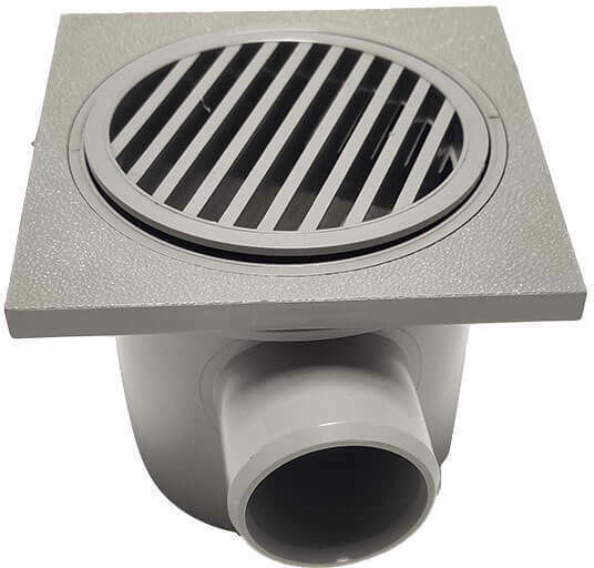 Redi Siphon Boden mit Ausgang 40mm Gray