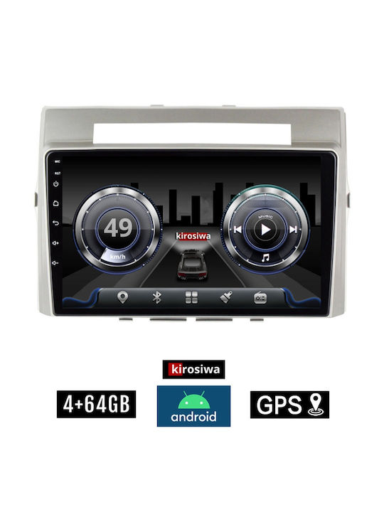 Kirosiwa Car Audio System for Toyota Verso 2004-2009 (Bluetooth/USB/AUX/WiFi/GPS) with Touch Screen 9"