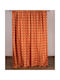 Silk Fashion Κουρτίνα με Τρέσα NX6101 Πορτοκαλί 280x300εκ.