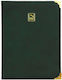 Υδρόγειος Telefonice Director Agendă de piele 160 Pagini Verde 25x19cm